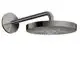 AXOR-HG-AXOR-One-Kopfbrause-280-1jet-mit-Brausearm-Polished-Black-Chrome-48491330 gallery number 1